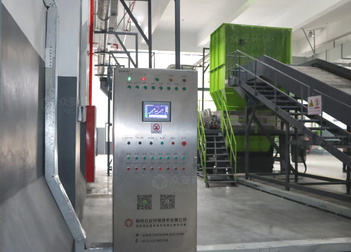 浙江大件垃圾处理设备现场