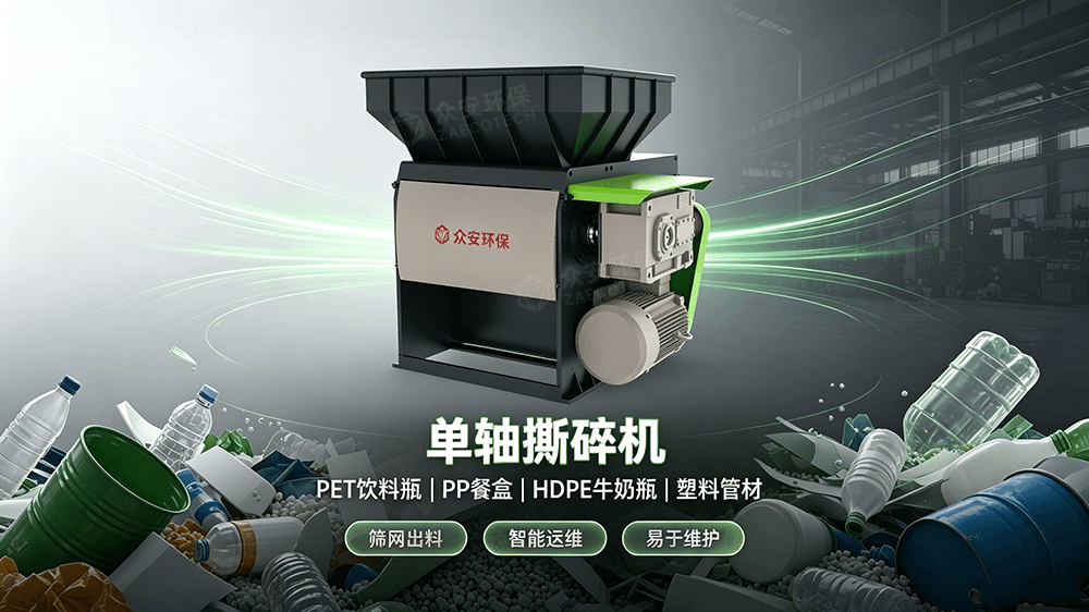 单轴细撕碎机.png 单轴细撕碎机.png