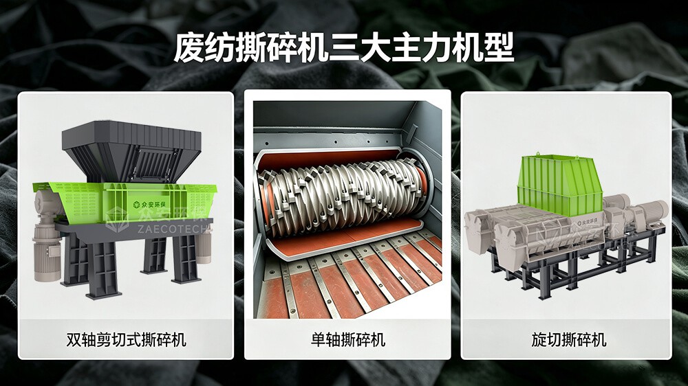 废纺撕碎机三大主力机型