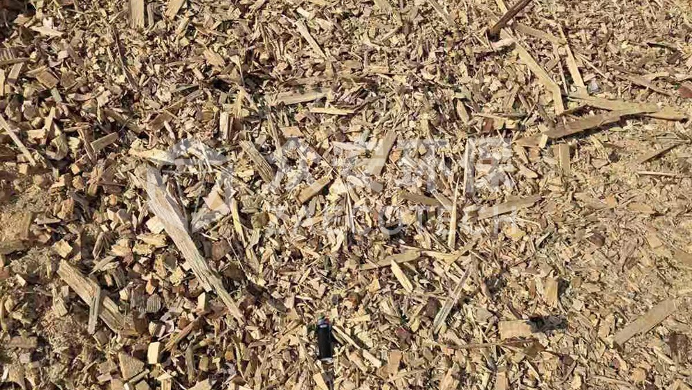 生物质破碎机破碎后物料